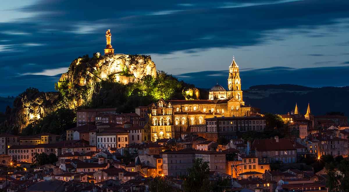 Puy en velay de nuit